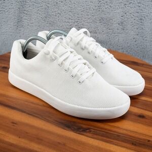 Atoms Sneakers Model 000 White Comfort Mesh Low Top Sneakers Sz M 10.25 W 11.75